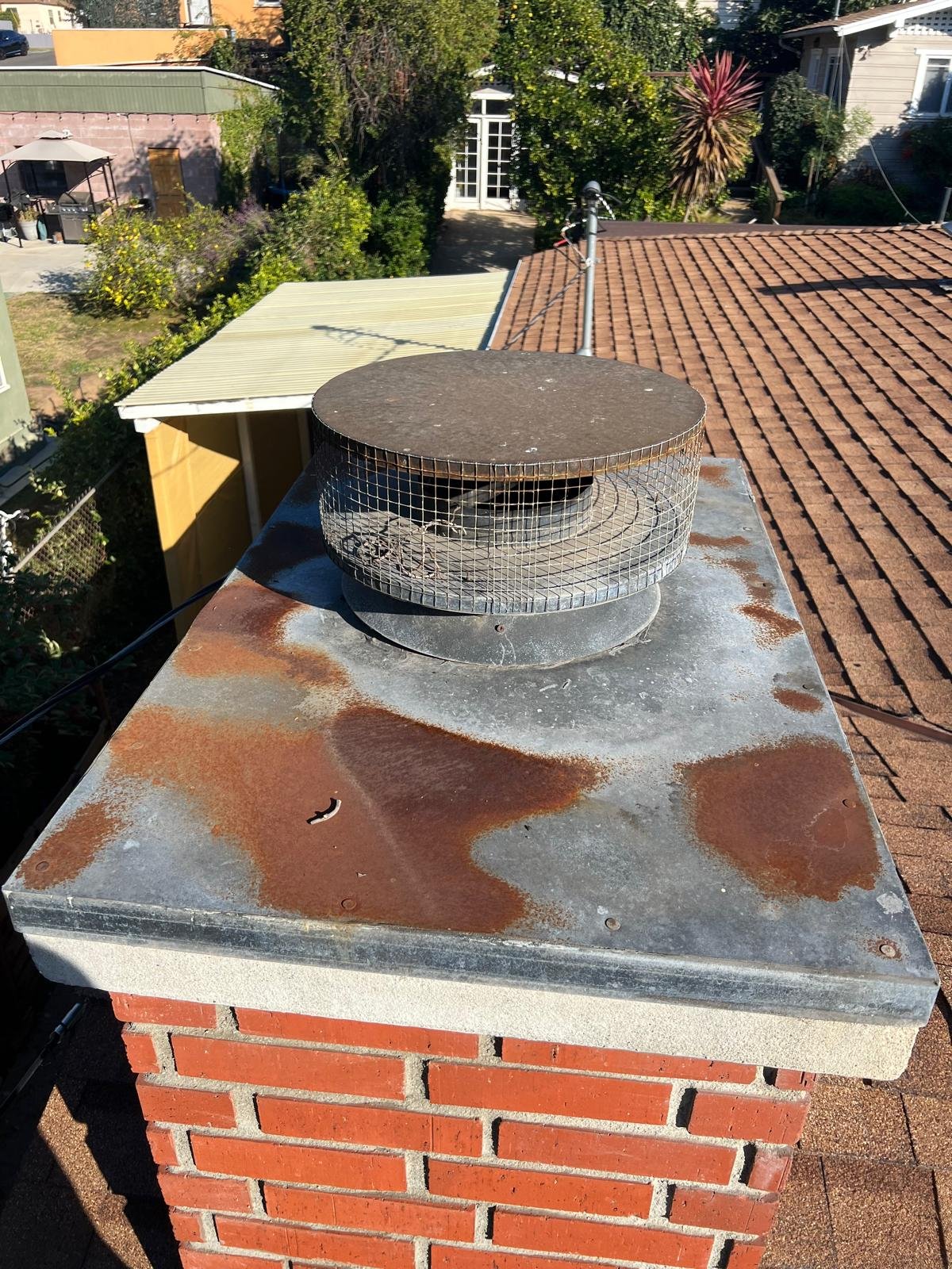 Chimney Before